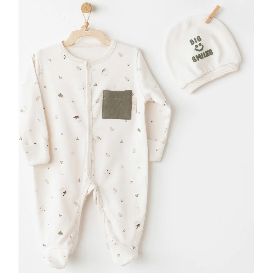 Andywawa AC26191 My 1 St Wardrobe Tulum Takım Ekru