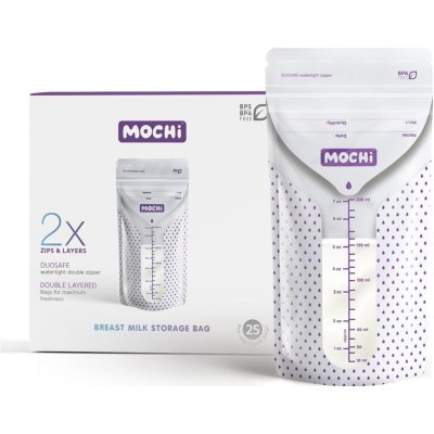 Mochi Anne Sütü Saklama Poşeti, 200 ml, 50 Adet
