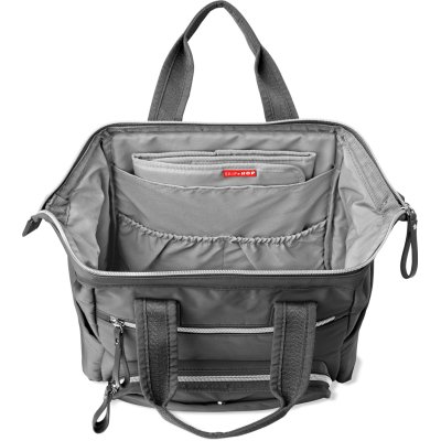 Skip Hop Main Frame El Çantası, Charcoal
