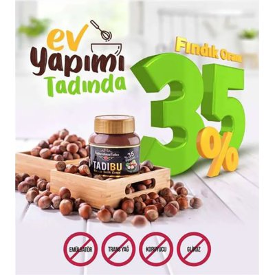 Abdurrahman Tatlıcı Tadıbu Parçacıklı Fındık Ezmesi 330 Gr
