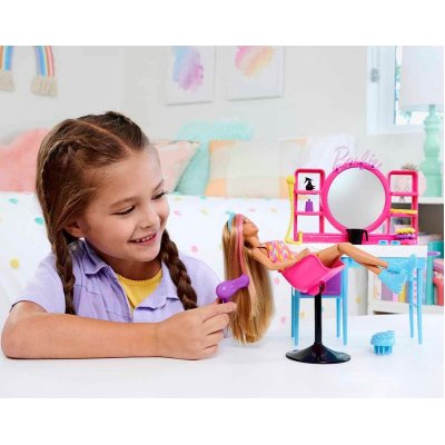 Barbie Muhteşem Kuaför Oyun Seti