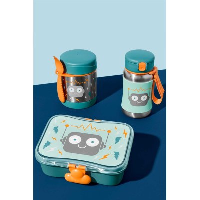 Skip Hop Zoo Paslanmaz Çelik Termos, 325 ml, Robot