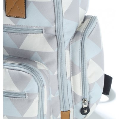 M&Y Eos Digital Anne Bebek Bakım Sırt Çantası, Gri, Mavi