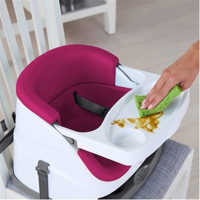 Ingenuity Baby Base Portatif Mama Sandalyesi, Pembe
