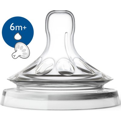 Philips Avent Natural Biberon Emziği, Y Kesik, 6 Ay+, 2'li