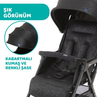 Chicco Ohlala 3 Bebek Arabası, Red Passion