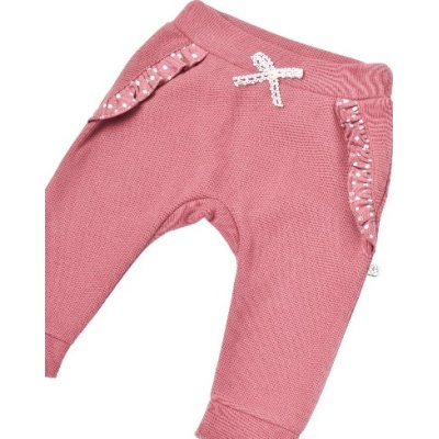 Bibaby Biorganic Little Love Patiksiz Pantolon, Gül Kurusu