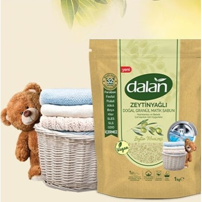 Dalan Zeytinyağlı Doğal Granül Matik Sabun, Zeytin Mucizesi, 1000 g
