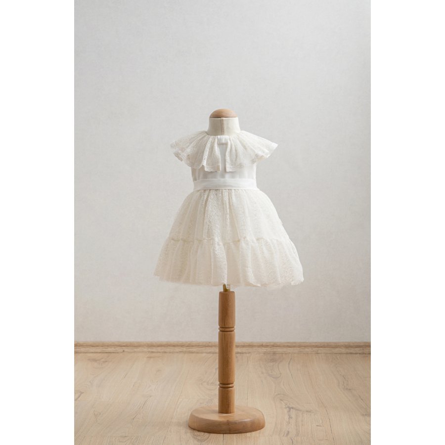 Tongs Baby Bebek Elbise 3941 Ekru