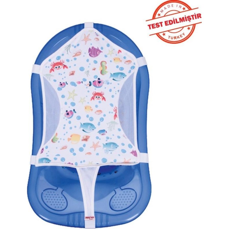 Sevi Bebe Desenli Havlu Bebek Banyo Filesi