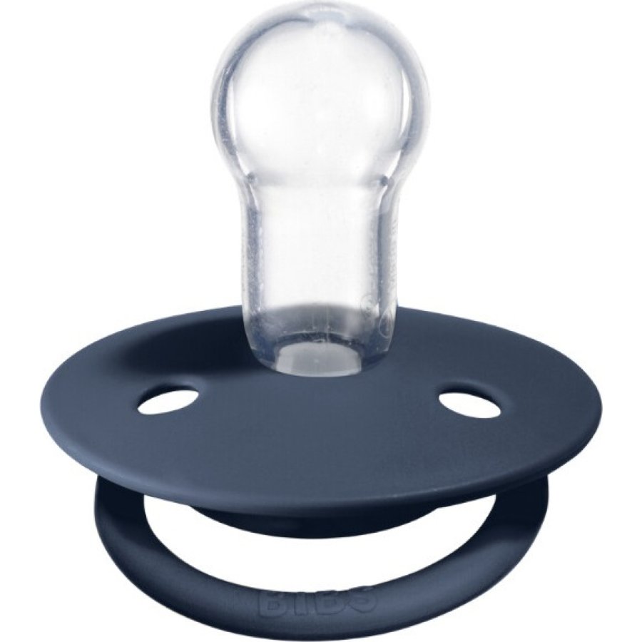 Bibs De Lux Silikon Emzik 0-36 Ay Steel Blue