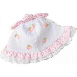 Andywawa Watermelon & Strawberry Bebek Şapka, Beyaz