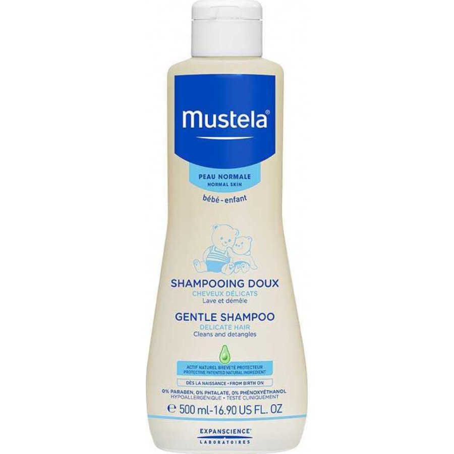 Mustela Gentle Normal Ciltler Bebek Şampuanı, 500 ml