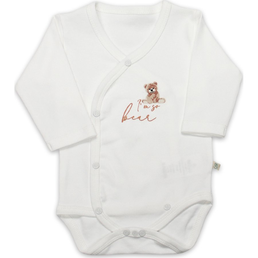 Bistyle I Am So Bear Uzun Kol Badi 17107 Bej-Ekru