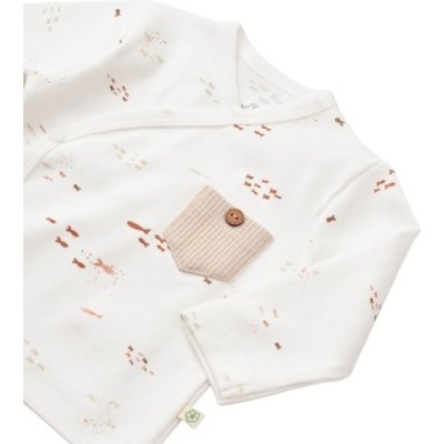 Bibaby Biorganic Magic Starfish 3'lü Zıbın Set, Latte