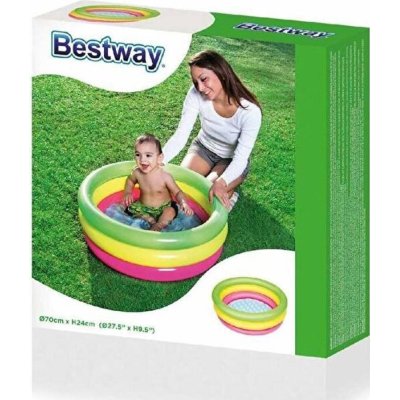 Bestway 3 Bölmeli Çocuk Havuzu, 70x24 cm