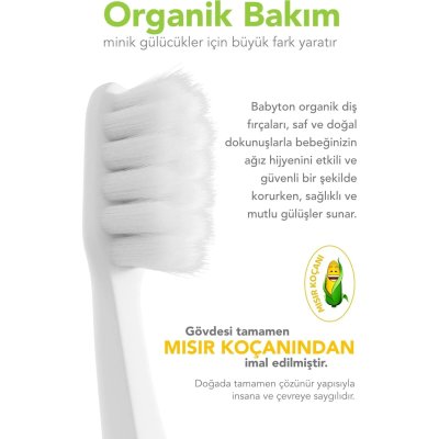 Babyton Bio Ultra Yumuşak Çocuk Diş Fırçası Panda