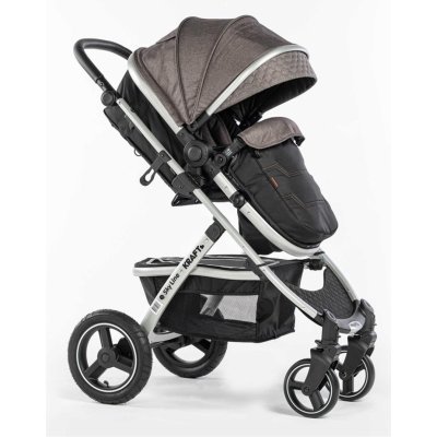 Kraft Sky Line Travel Sistem Bebek Arabası, Koyu Gri