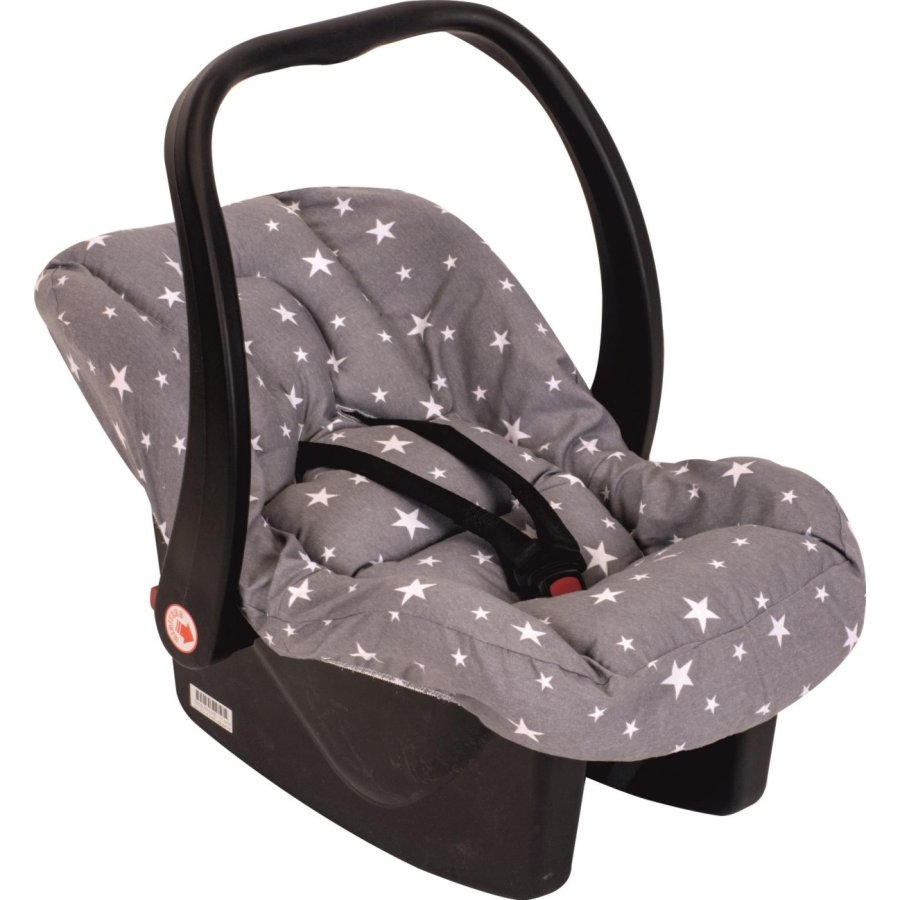 Sevi Bebe Bel Destekli Ana Kucağı Örtüsü, Gri, Yıldız