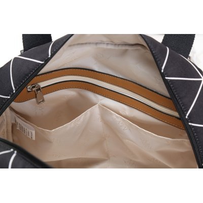 M&Y Prisma Digital Anne Bebek Bakım Çantası, Gri, Mavi