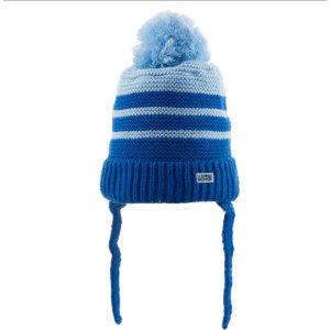 Kitti Bebe Erkek Kulaklı Bere (0-18 Ay) K23110-04 Mavi