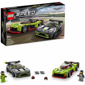 Lego Speed Champions Aston Martin Valkyrie AMR Pro ve Aston Martin Vantage