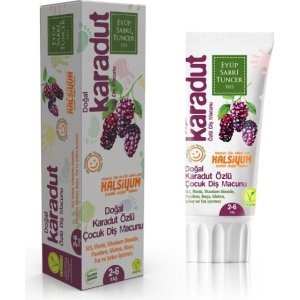 Eyüp Sabri Tuncer Doğal Karadut Özlü Diş Macunu, 2-6 Yaş, 60 ml