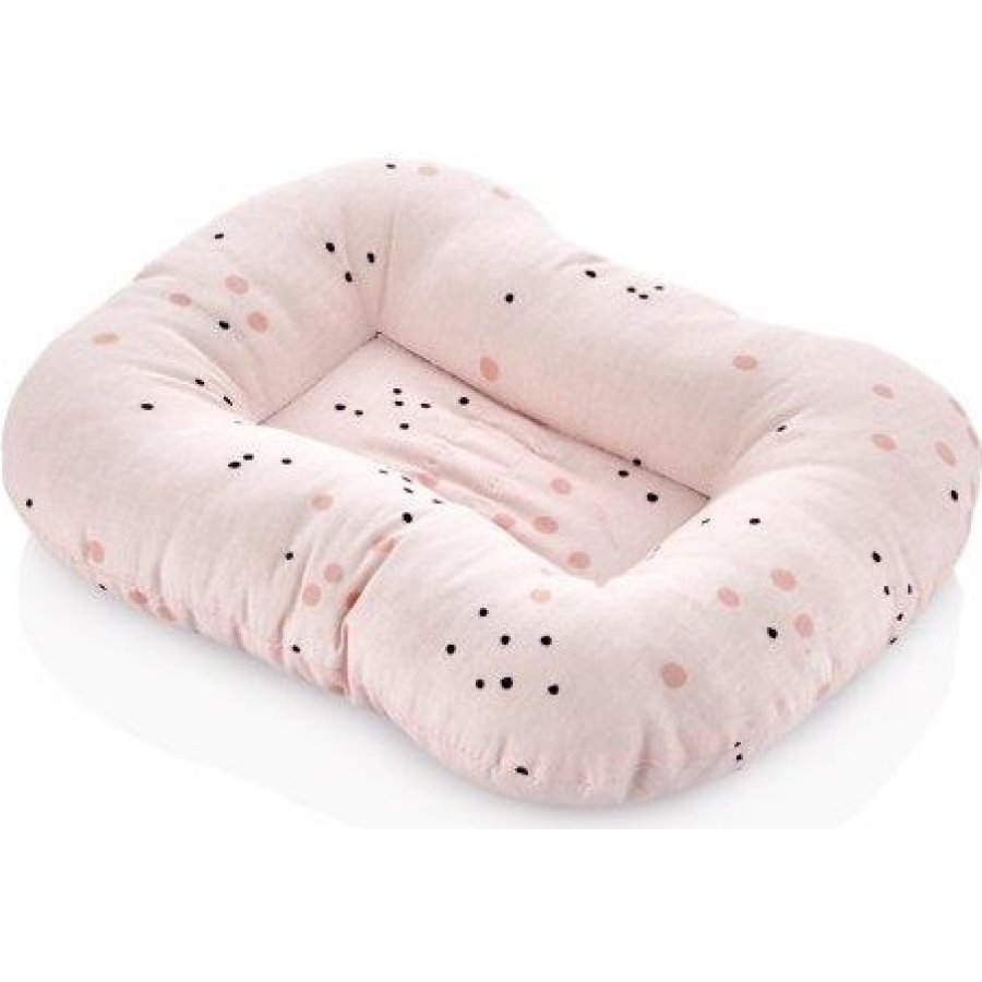 BabyJem Emzirme Yastığı, Pembe, Nokta