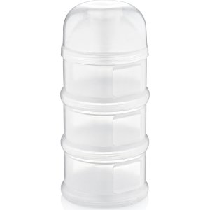 BabyJem Katlı Toz Mama Kabı, Beyaz