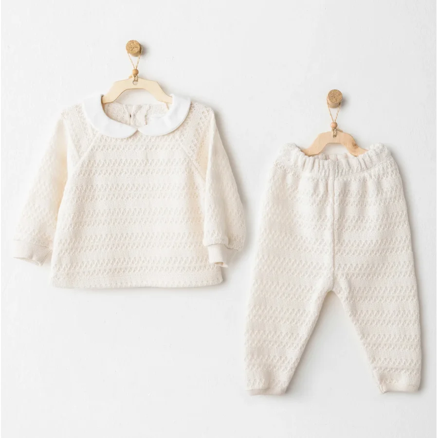 Andywawa AC26138 Wawa Exclusive 2'li Takım Ekru