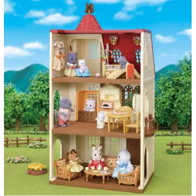 Sylvanian Families Kırmızı Çatılı Kule Ev