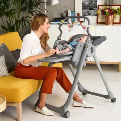 Chicco Polly Magic Relax Mama Sandalyesi, Blue Passion