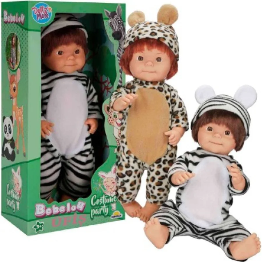Bebelou Kostüm Partisi Bebeği, 40 cm