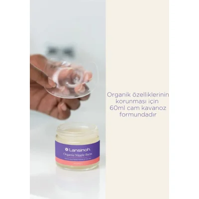 Lansinoh Organik Göğüs Ucu Balmı, 60 g