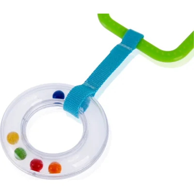 BabyJem Çıngıraklı Puset Halkası, Yeşil