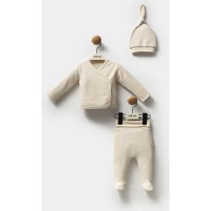 Moi Noi Zıbın Takım MNB3027 Bej