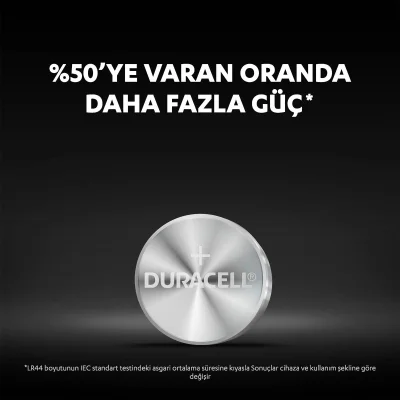 Duracell Özel Alkalin 1,5V Düğme Pil, 4'lü