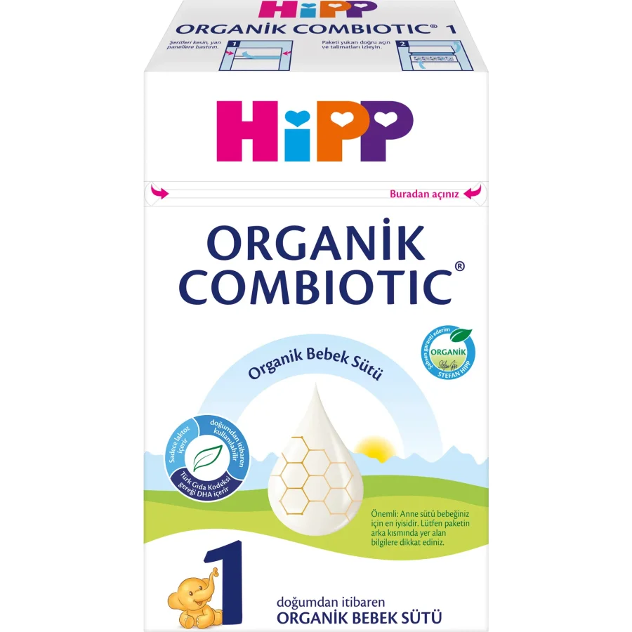 Hipp 1 Organik Combiotic Bebek Sütü, 600 g
