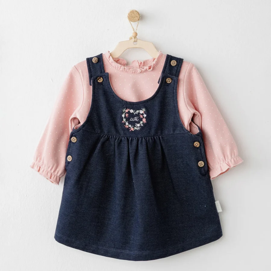 Andywawa Mon Petit Amour Elbise Denim