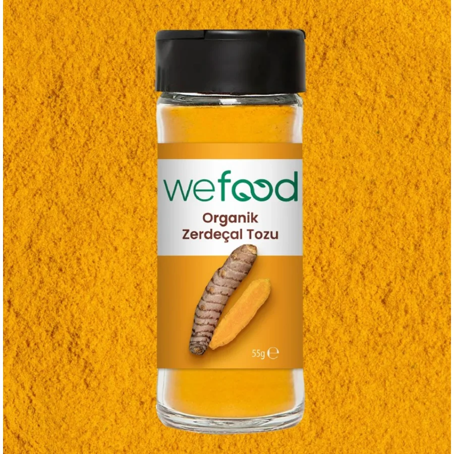 Wefood Organik Zerdeçal Tozu, 55 g