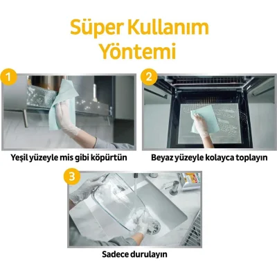 Sleepy Yüzey Temizlik Havlusu 30 Adet Yağ Çözücü