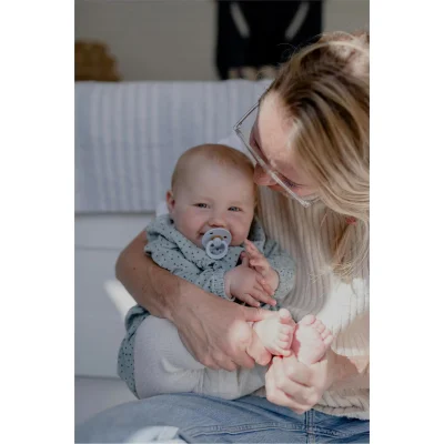 Bibs Colour Kauçuk Emzik, 0-6 Ay, Baby Mavi