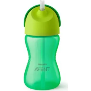 Philips Avent Desenli Pipetli Bardak, 300 ml, Yeşil