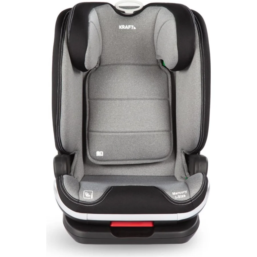 Kraft Mercury I-Size 15-36 kg İsofixli Oto Koltuğu, Gri