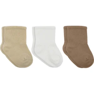 Bistyle Dog Boy Penye Soket Çorap, 3'lü, Bej