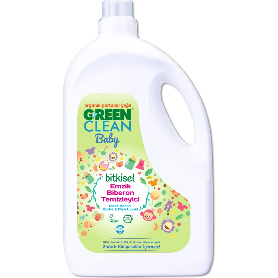 Green Clean Baby Bitkisel Emzik Biberon Temizleyici, 2750 ml