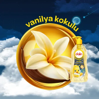 Dalin Rahat ve Mutlu Bebek Şampuanı, 700 ml