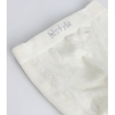 Bistyle Düz Külotlu Çorap, Tekli, Ekru