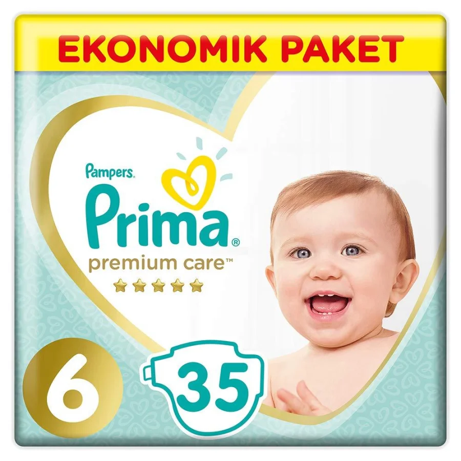Prima Premium Care Eko Paket, 6 Beden, 35 Adet