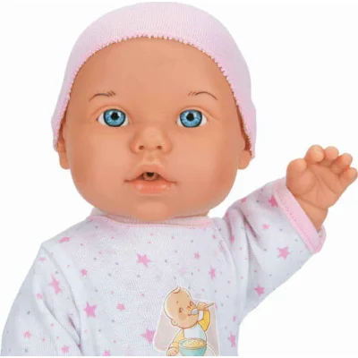 Sunman Bebelou Yemek Zamanı Sesli Bebek Seti, 35 cm